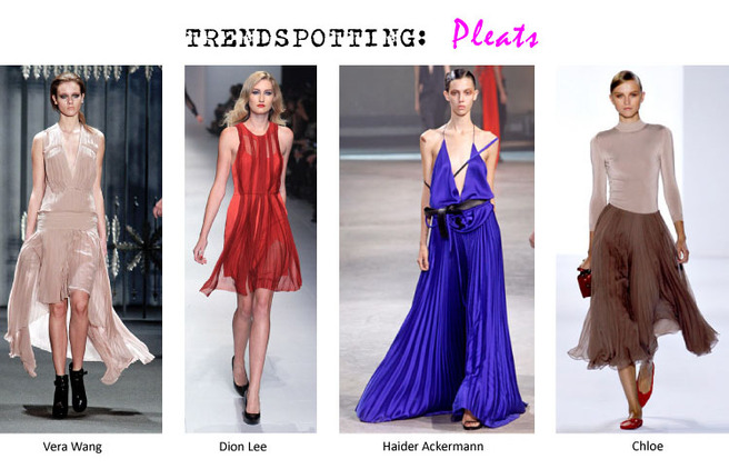 Trendspotting: Pleats