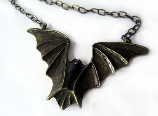H&M Bat Necklace