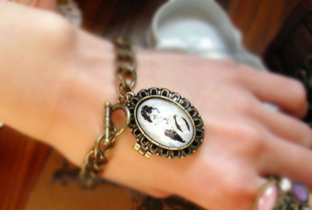 Audrey Hepburn Locket Bracelet