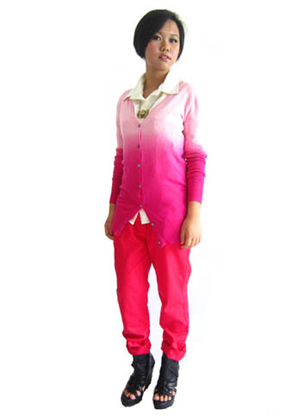 ZARA Ombre Cardigan - Pink